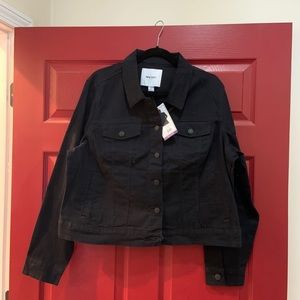 Black women’s jean jacket